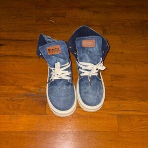 Denim High-Top Sneakers Size 11